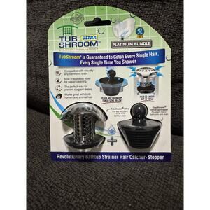 TubShroom Ultra Revolutionary Bath Tub Drain Protector